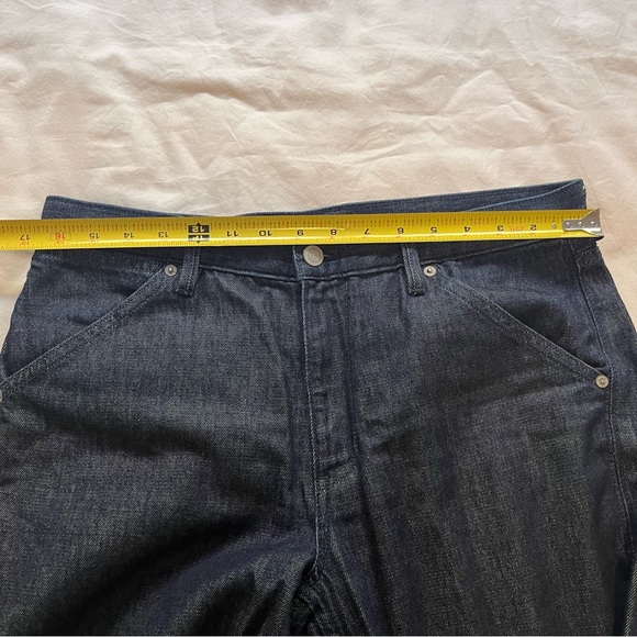 Banana Republic BR Jeans Slouch Straight Dark Wash Denim Zip Closure Women’s 29 - Picture 10 of 14